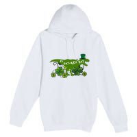 St Patrex Day Funny St Patricks Day Premium Pullover Hoodie