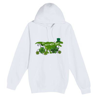 St Patrex Day Funny St Patricks Day Premium Pullover Hoodie