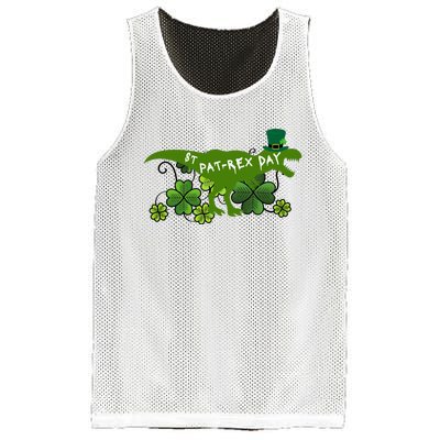 St Patrex Day Funny St Patricks Day Mesh Reversible Basketball Jersey Tank