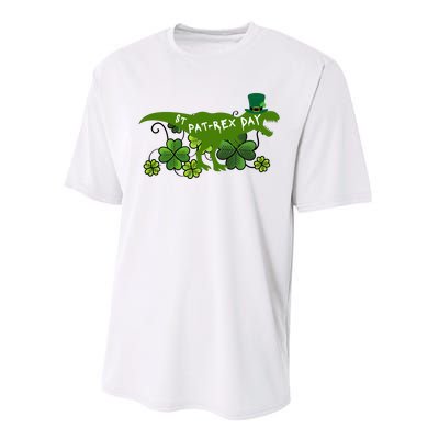 St Patrex Day Funny St Patricks Day Performance Sprint T-Shirt