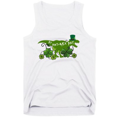 St Patrex Day Funny St Patricks Day Tank Top