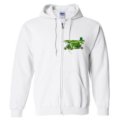 St Patrex Day Funny St Patricks Day Full Zip Hoodie