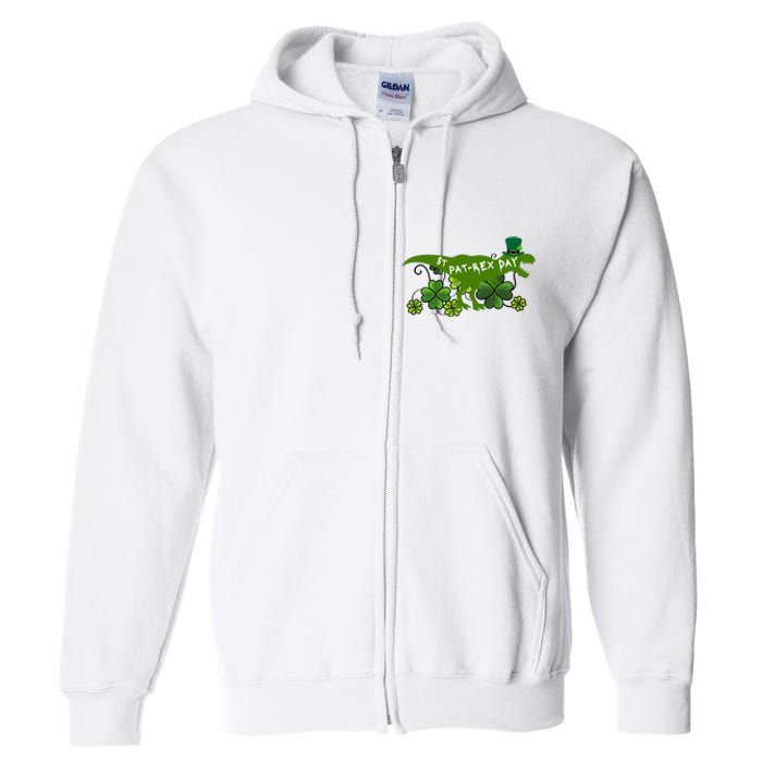 St Patrex Day Funny St Patricks Day Full Zip Hoodie