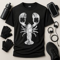 St. Patrick's Day Shamrock Lobster Irish Green Saint Paddy's Cooling Performance Crew T-Shirt