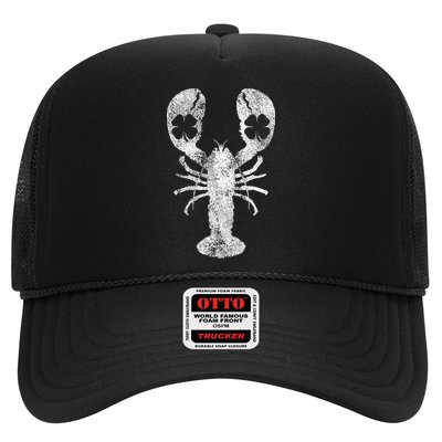 St. Patrick's Day Shamrock Lobster Irish Green Saint Paddy's Trucker Hat