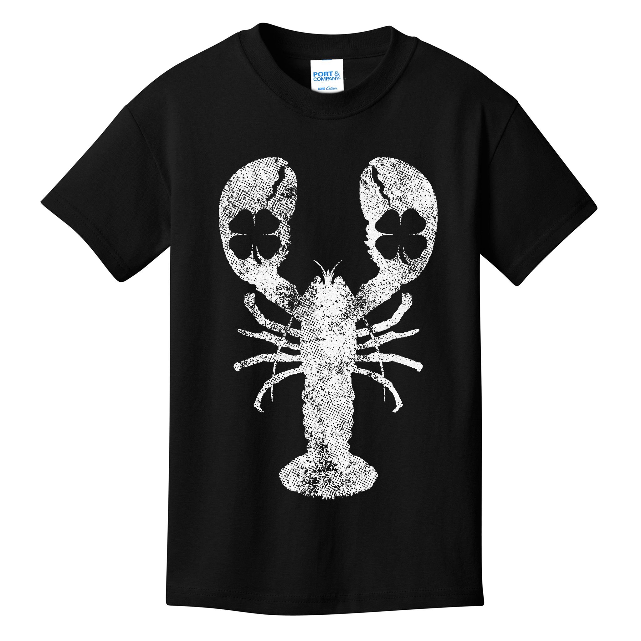 St. Patrick's Day Shamrock Lobster Irish Green Saint Paddy's Kids T-Shirt
