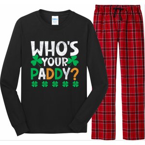 St Patricks Day Cute Gift Long Sleeve Pajama Set