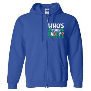 St Patricks Day Cute Gift Full Zip Hoodie