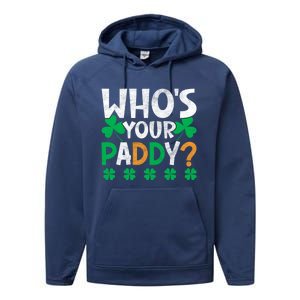 St Patricks Day Cute Gift Performance Fleece Hoodie