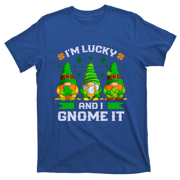 St Patrick's Day Irish Gnomes Funny Saying Gift T-Shirt