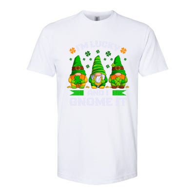 St Patrick's Day Irish Gnomes Funny Saying Gift Softstyle® CVC T-Shirt