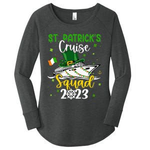 St Patrick's Day Cruise Squad Group Family Matching Women's Perfect Tri Tunic Long Sleeve Shirt