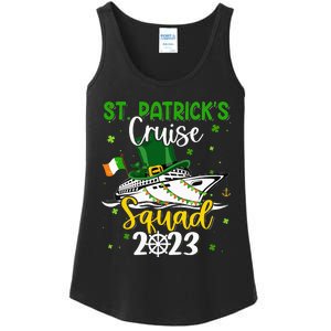 St Patrick's Day Cruise Squad Group Family Matching Ladies Essential Tank