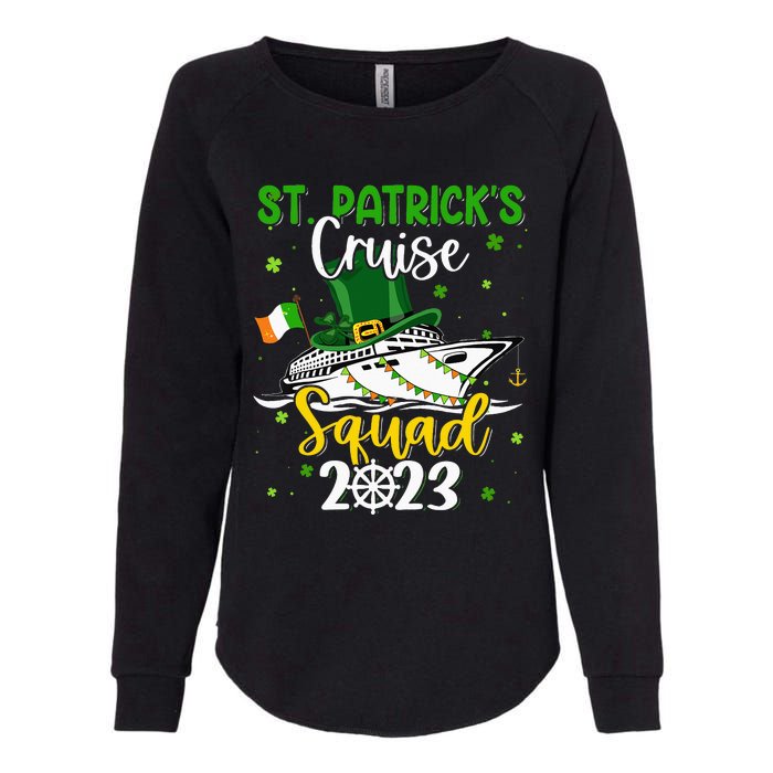 St Patrick's Day Cruise Squad Group Family Matching Womens California Wash Sweatshirt