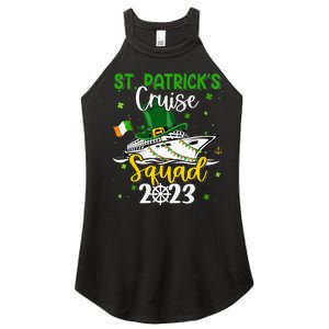 St Patrick's Day Cruise Squad Group Family Matching Women's Perfect Tri Rocker Tank