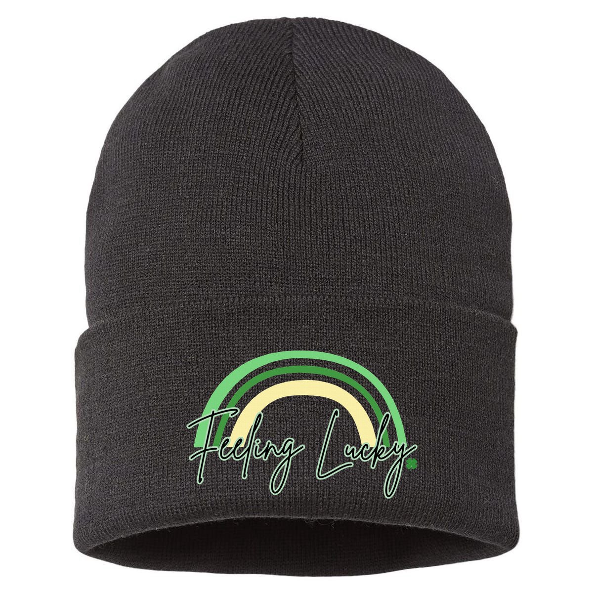 St. PatrickS Day Sustainable Knit Beanie