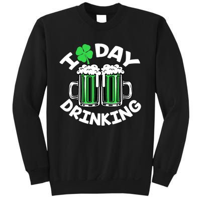 St Patricks Day I Love Day Drinking Funny Gifts Beer Lover Sweatshirt