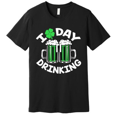 St Patricks Day I Love Day Drinking Funny Gifts Beer Lover Premium T-Shirt