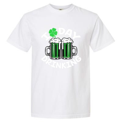 St Patricks Day I Love Day Drinking Funny Gifts Beer Lover Garment-Dyed Heavyweight T-Shirt