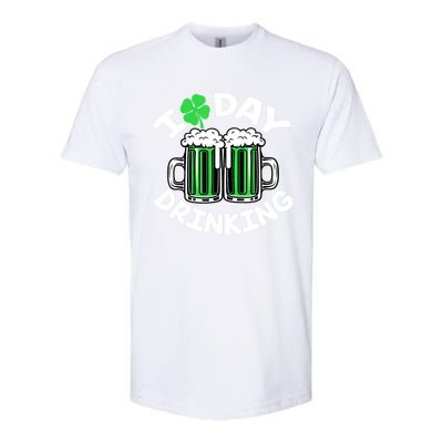 St Patricks Day I Love Day Drinking Funny Gifts Beer Lover Softstyle CVC T-Shirt