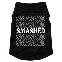 Smashed Party Drunk Retro Doggie Tank