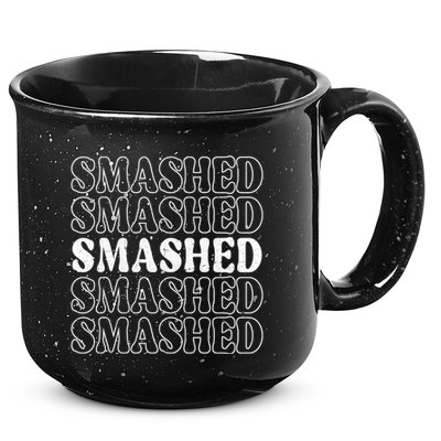 Smashed Party Drunk Retro 15oz Campfire Ceramic Mug