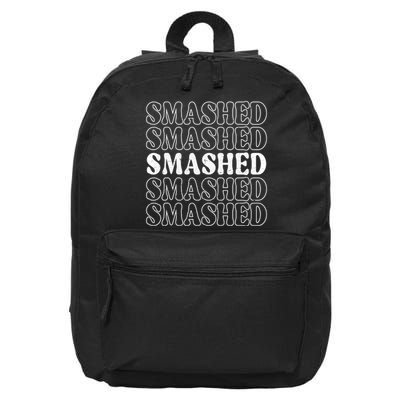 Smashed Party Drunk Retro 16 in Basic Backpack
