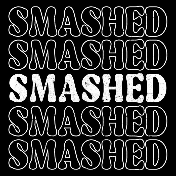 Smashed Party Drunk Retro Baby Bodysuit
