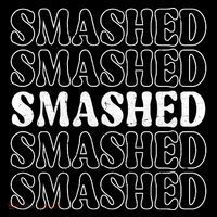 Smashed Party Drunk Retro Toddler Sweatshirt