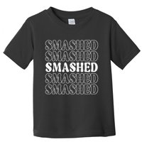 Smashed Party Drunk Retro Toddler T-Shirt