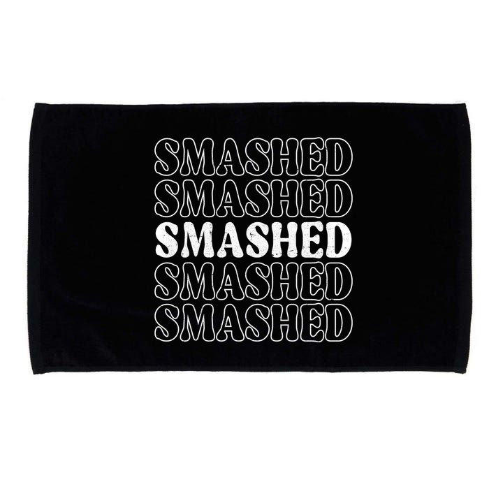 Smashed Party Drunk Retro Microfiber Hand Towel