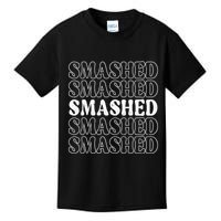 Smashed Party Drunk Retro Kids T-Shirt