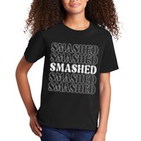 Smashed Party Drunk Retro Kids T-Shirt