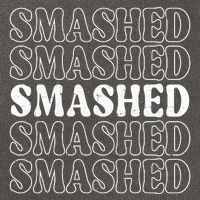 Smashed Party Drunk Retro Cotton Canvas Backpack