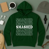 Smashed Party Drunk Retro Hoodie