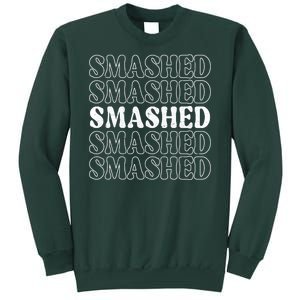 Smashed Party Drunk Retro Sweatshirt