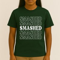 Smashed Party Drunk Retro T-Shirt