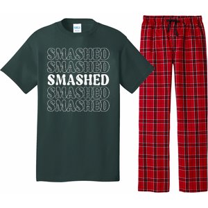 Smashed Party Drunk Retro Pajama Set