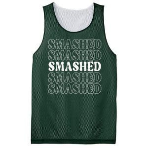 Smashed Party Drunk Retro Mesh Reversible Basketball Jersey Tank