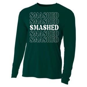 Smashed Party Drunk Retro Cooling Performance Long Sleeve Crew