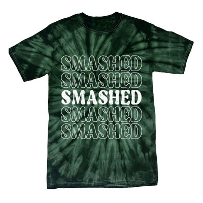 Smashed Party Drunk Retro Tie-Dye T-Shirt
