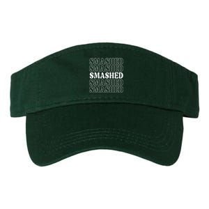 Smashed Party Drunk Retro Valucap Bio-Washed Visor