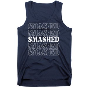 Smashed Party Drunk Retro Tank Top