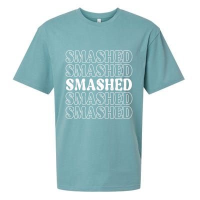 Smashed Party Drunk Retro Sueded Cloud Jersey T-Shirt