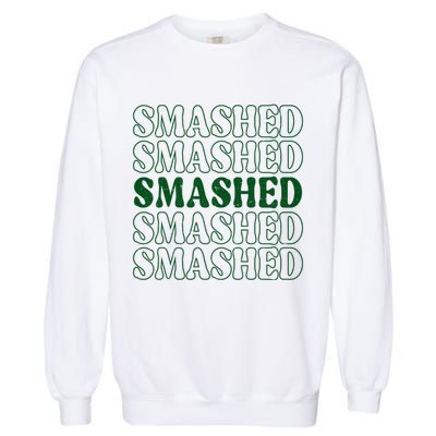 Smashed Party Drunk Retro Garment-Dyed Sweatshirt
