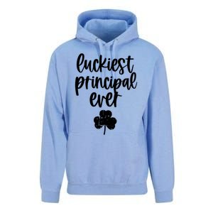 St Patricks Day Clover Shamrock Funny Principal Of School Cool Gift Unisex Surf Hoodie