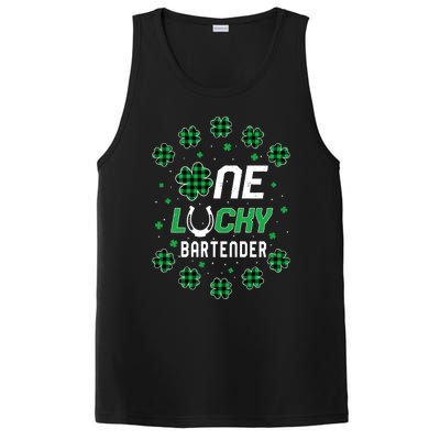 St Patricks Day Prek Kinder One Lucky Bartender Meaningful Gift PosiCharge Competitor Tank