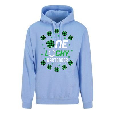 St Patricks Day Prek Kinder One Lucky Bartender Meaningful Gift Unisex Surf Hoodie