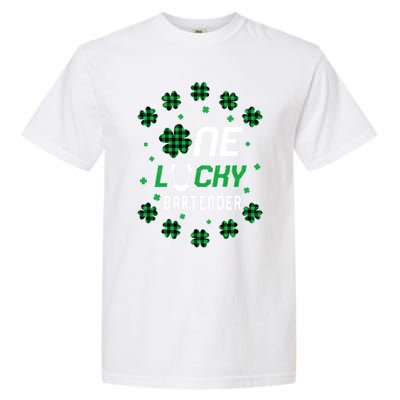 St Patricks Day Prek Kinder One Lucky Bartender Meaningful Gift Garment-Dyed Heavyweight T-Shirt