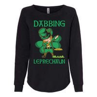 St Patricks Day Dabbing Leprechaun Boys Girls Men Womens California Wash Sweatshirt